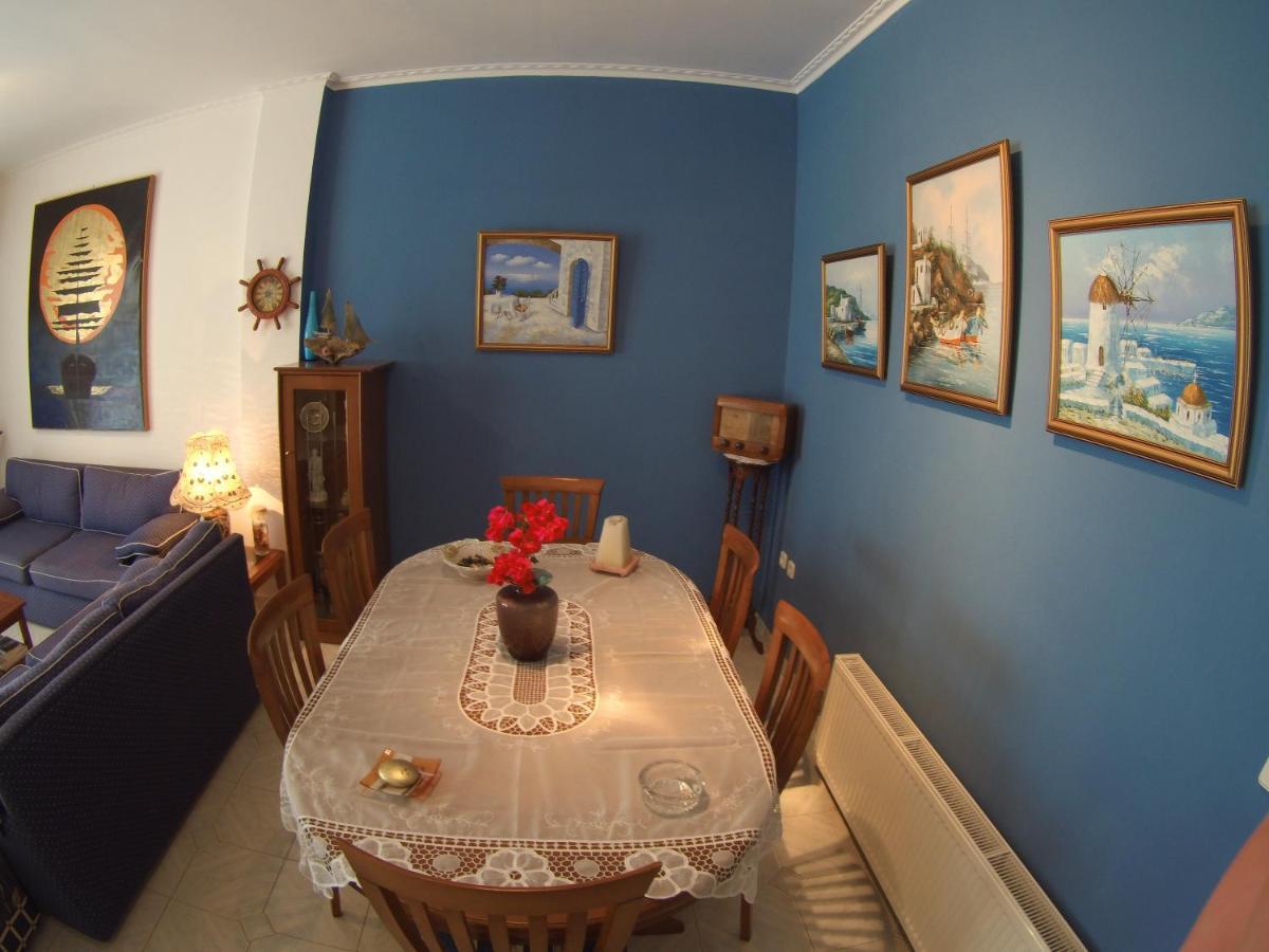 סוניו Blue & White Maisonette Over The Sea Near Sounio מראה חיצוני תמונה