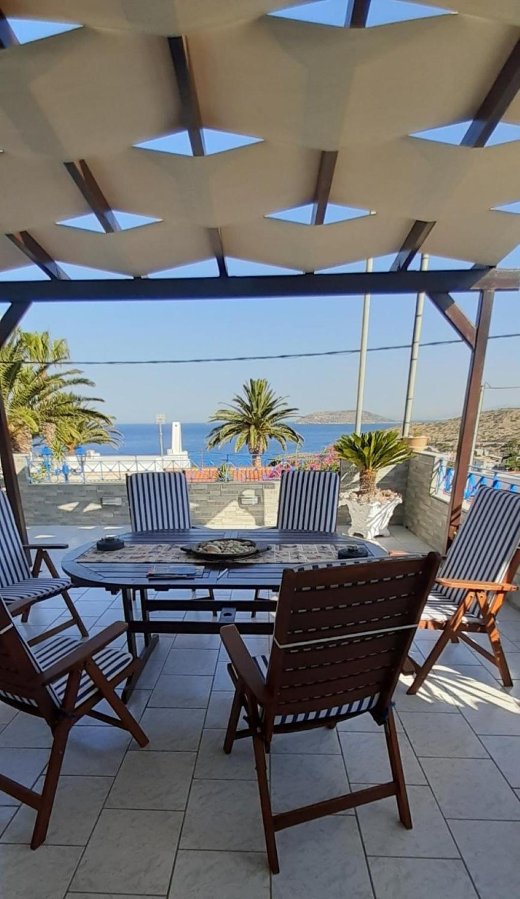 סוניו Blue & White Maisonette Over The Sea Near Sounio מראה חיצוני תמונה